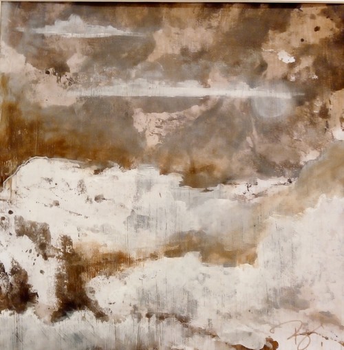 Tableau : MATIN EN MONTAGNE