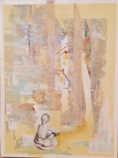 Tableau : ELLE, EN CHEMIN...