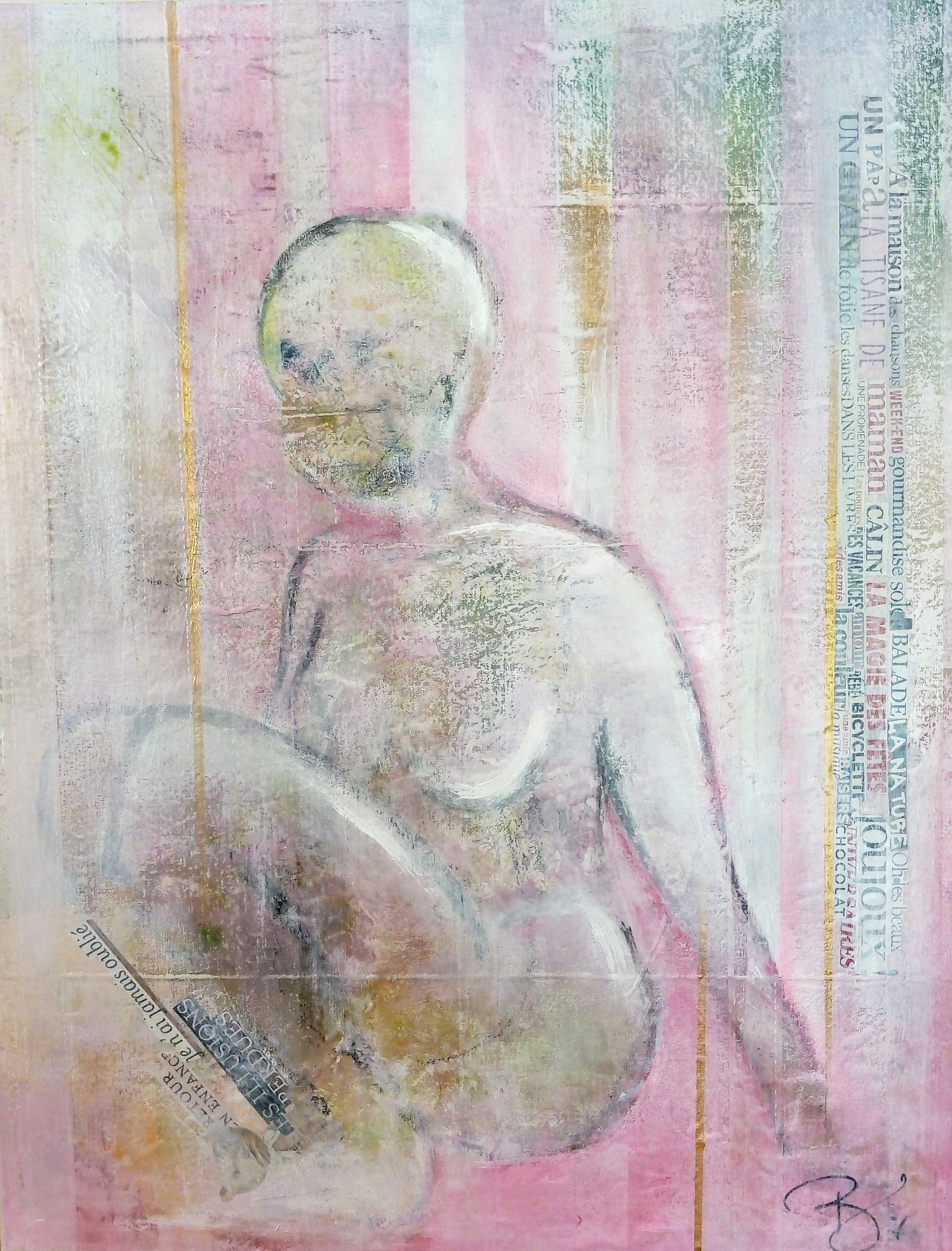 Tableau : ELLE, PARADIS D'ENFANCE... - Exposition 