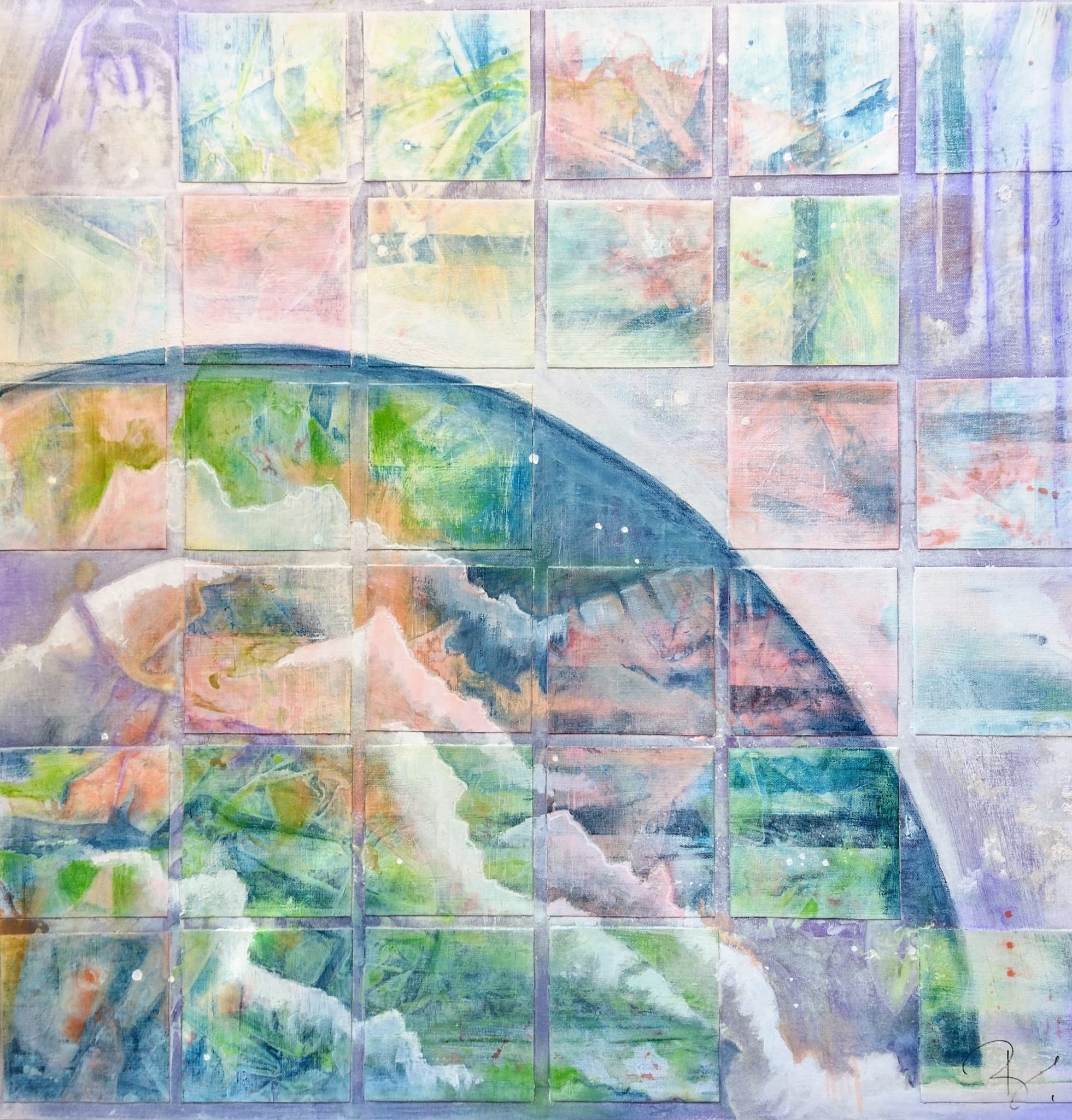 Tableau : LE MONDE. 7 - Exposition 