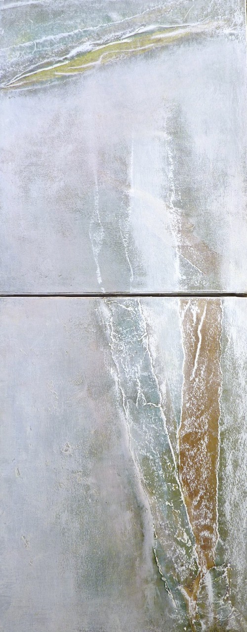 Tableau : REPOS  (ou Au bord du ruisseau)    -     Exposition 