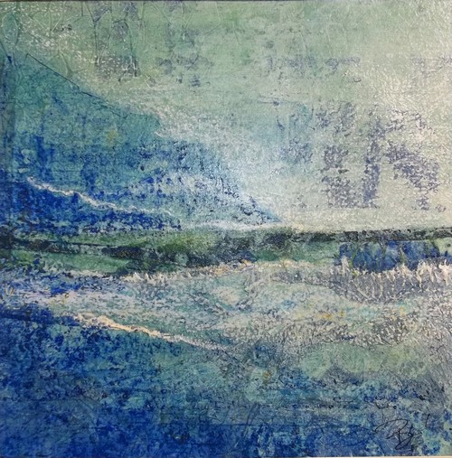 Tableau : BLEU6 ou ETHER - Exposition 